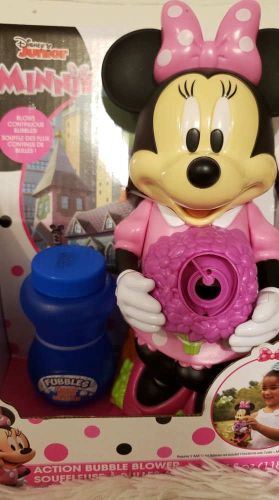 Minnie Mouse Action Bubble Blower